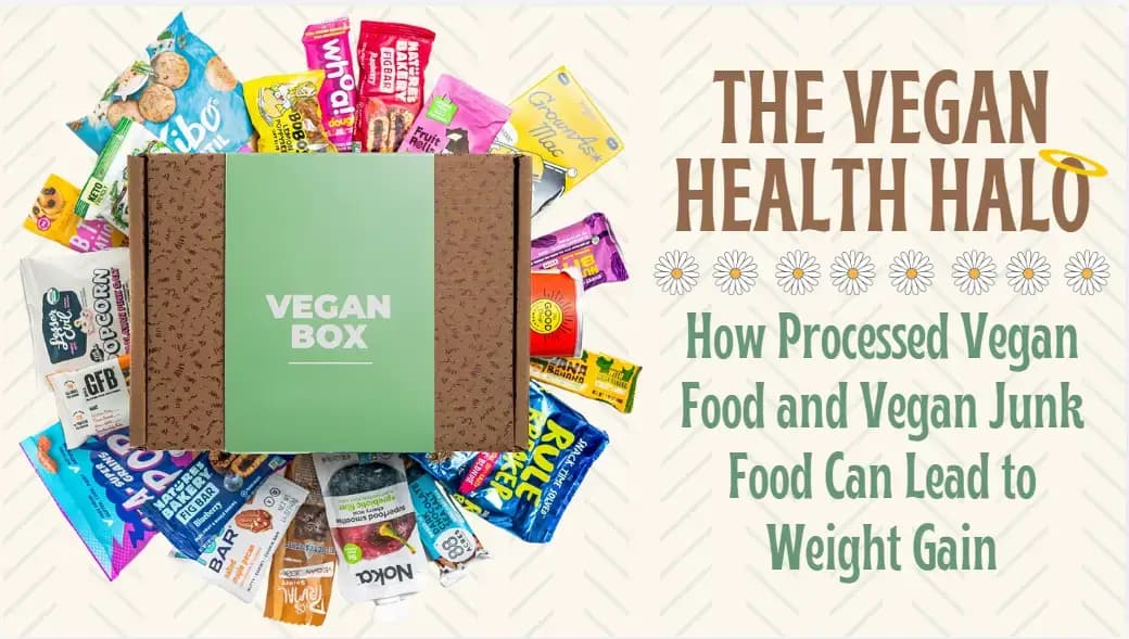 The Vegan Health Halo: How Processed Vegan Food and Vegan Junk Food Can Lead to Weight Gain