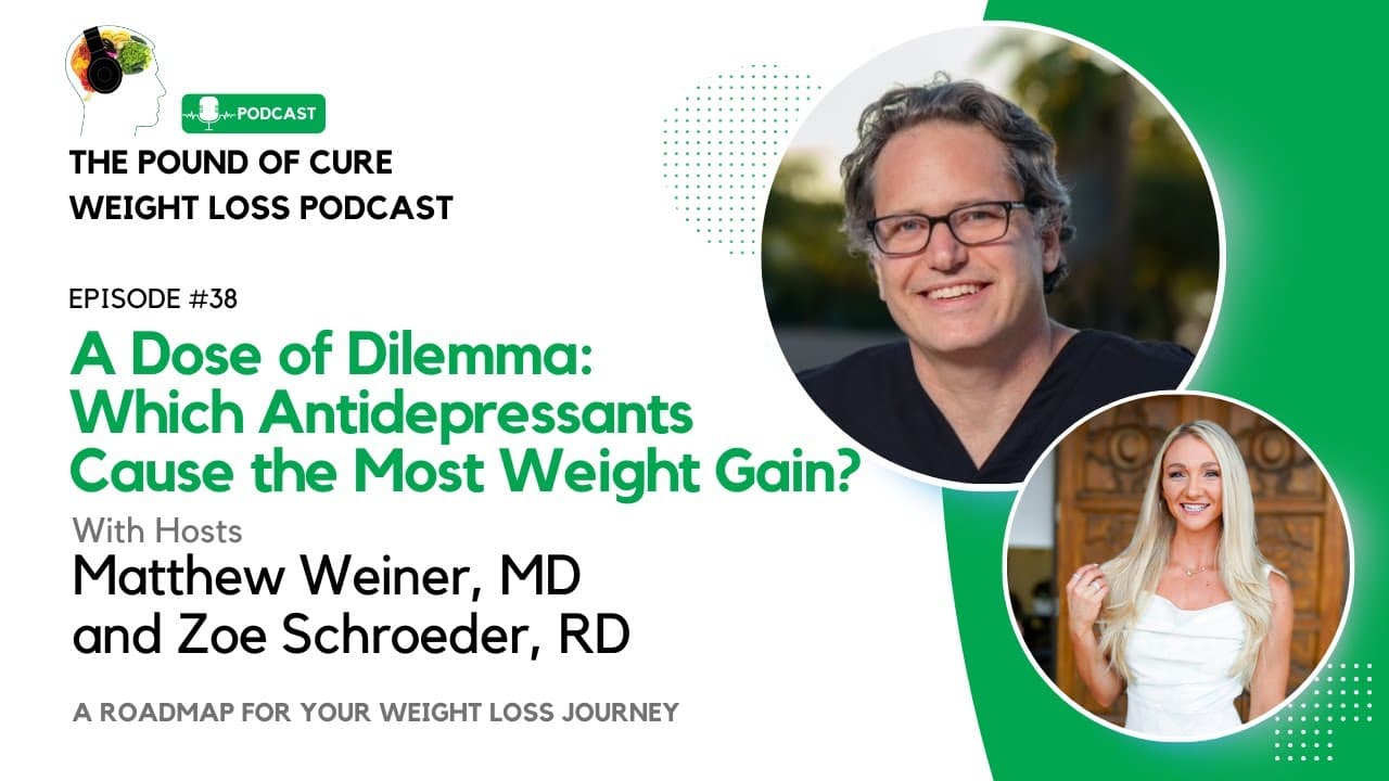 A Dose of Dilemma: Which Antidepressants Cause the Most Weight Gain? podcast artwork