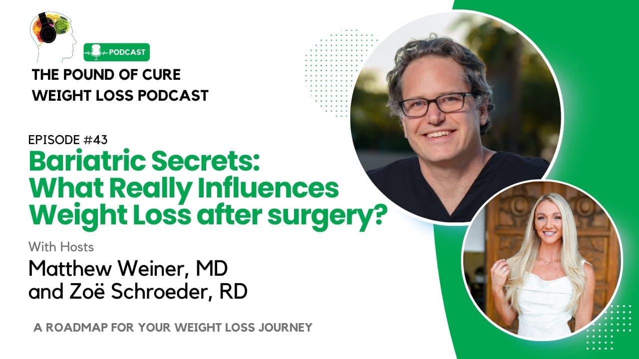 Bariatric Secrets: What Really Influences Weight Loss after surgery? podcast artwork