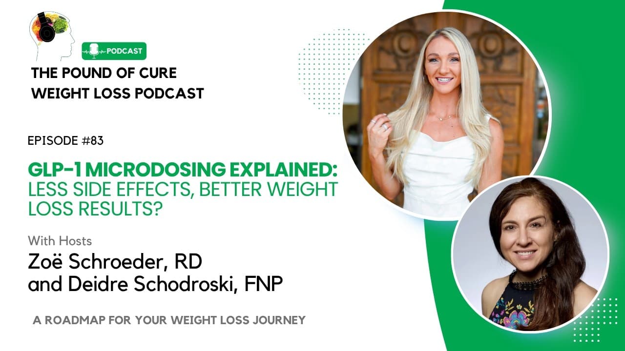 GLP-1 Microdosing Explained: Less Side Effects, Better Weight Loss Results? podcast artwork