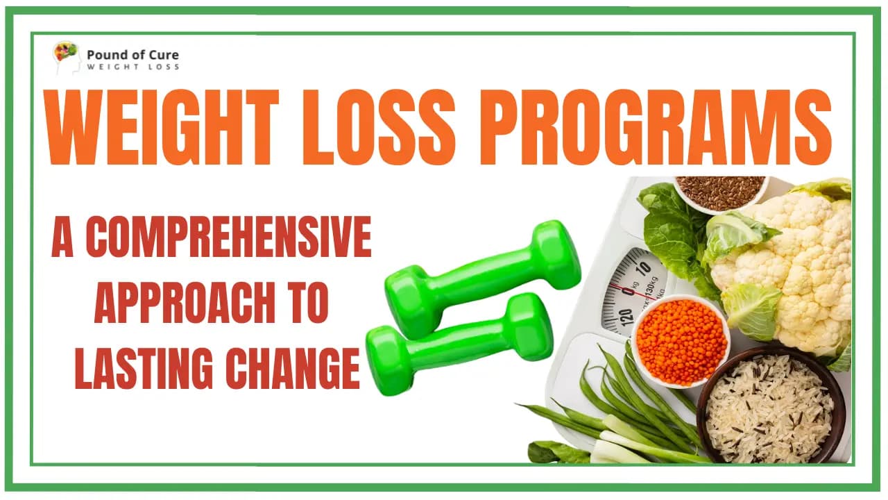 Weight Loss Programs: A Comprehensive Approach to Lasting Change