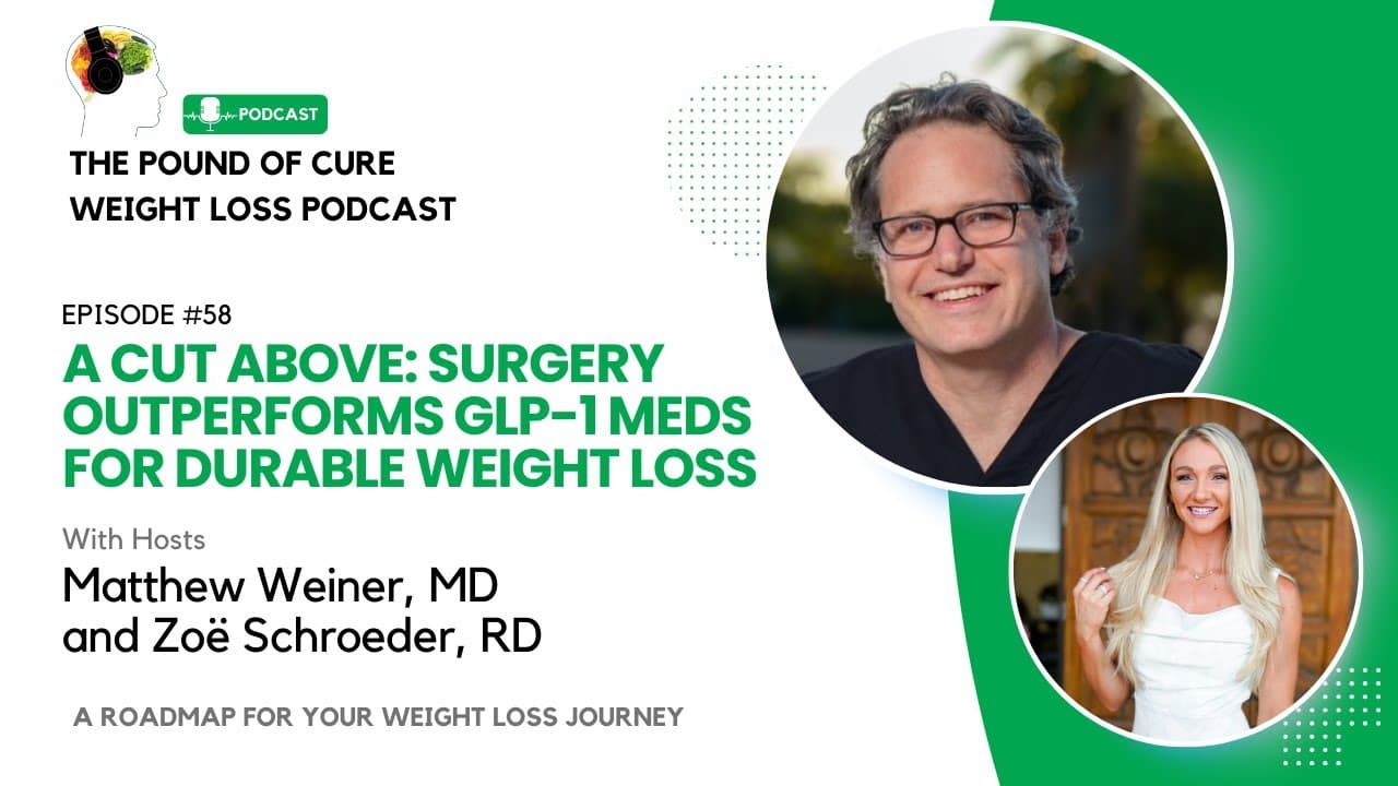 A Cut Above - Surgery Outperforms GLP-1 Meds for Durable Weight Loss podcast artwork