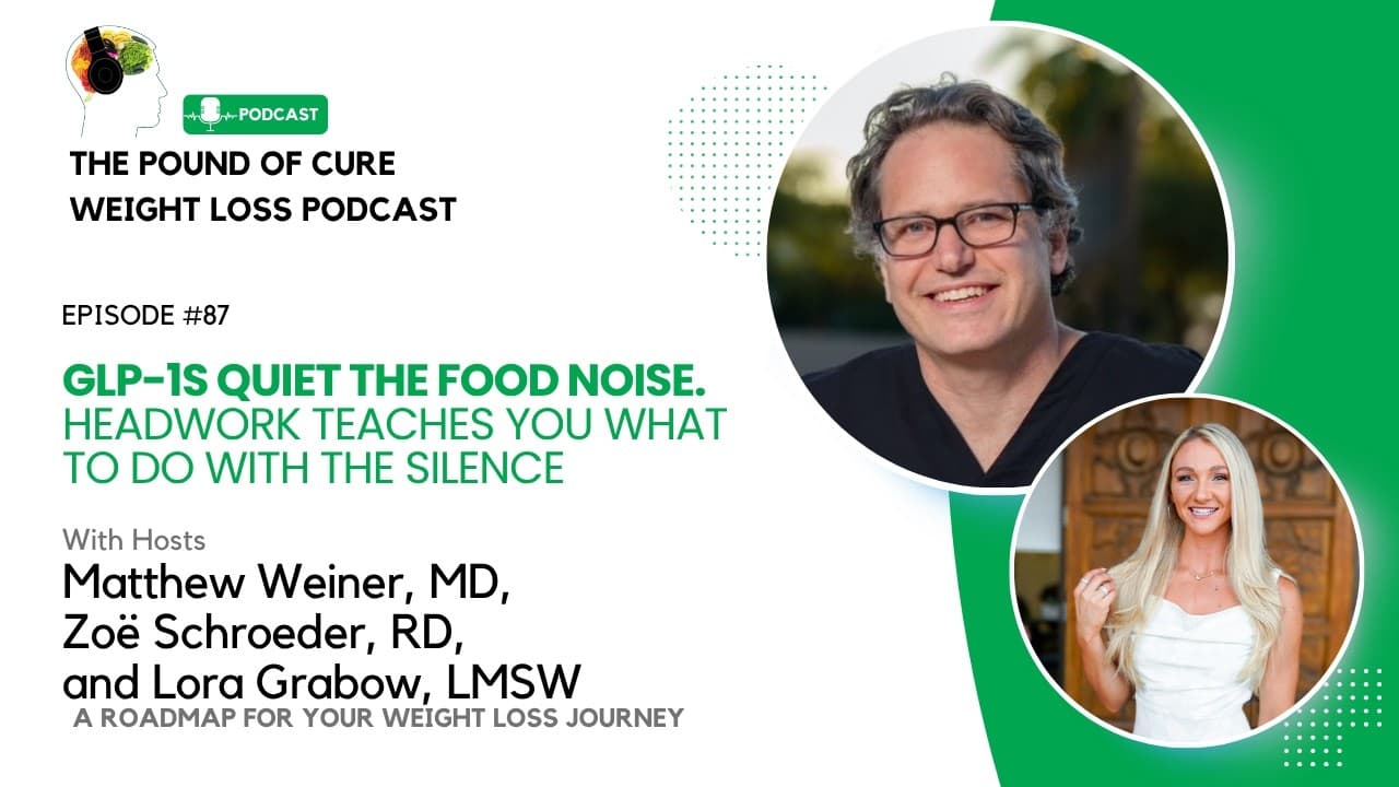 Episode 87: GLP-1s Quiet the Food Noise. Headwork Teaches You What to Do With the Silence with Lora Grabow, LMSW podcast artwork