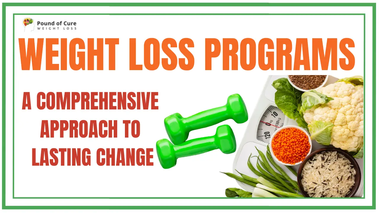 Weight Loss Programs: A Comprehensive Approach to Lasting Change